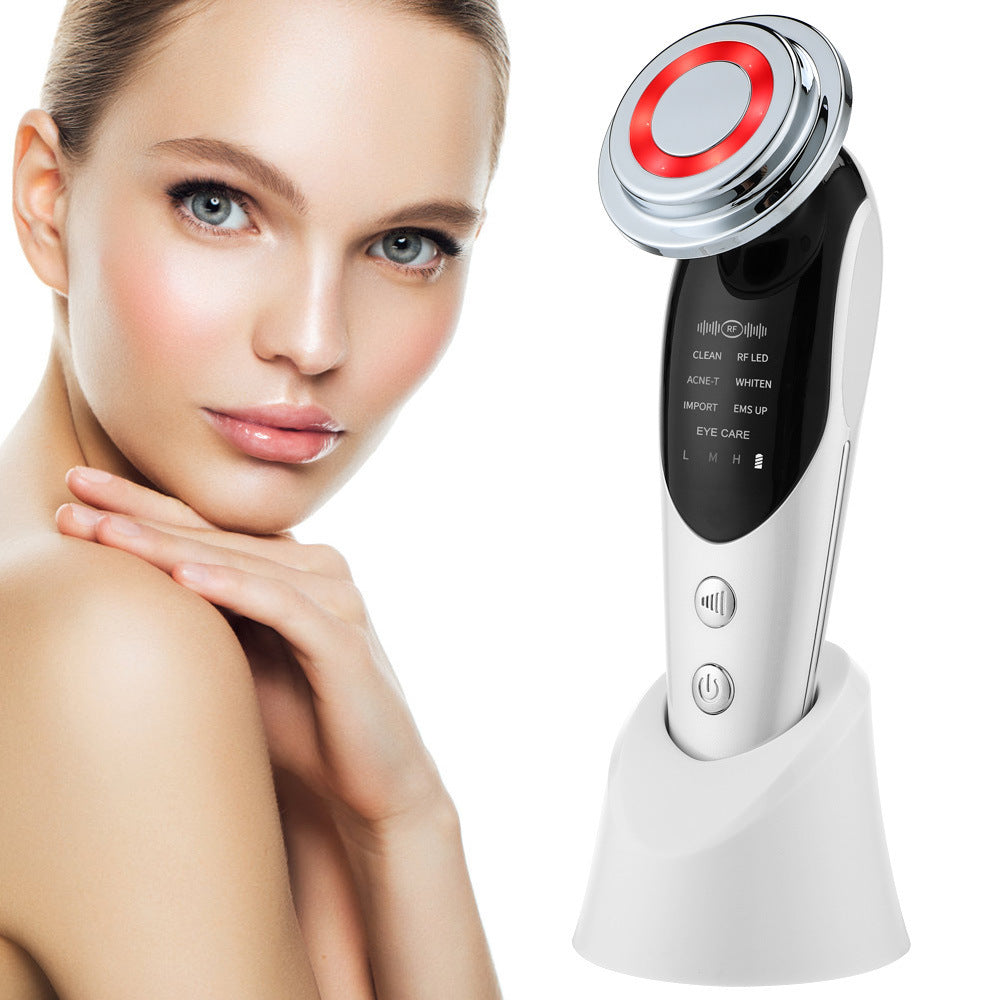 GlowPulse 7X - 7-in-1 EMS & LED Facial Toning Device