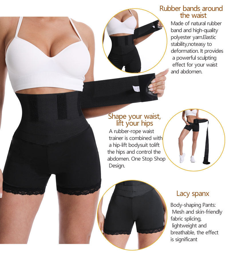 SculptEase™ Seamless High-Waist Tummy Shaper by Merelli