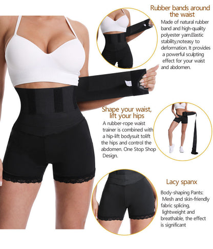 SculptEase™ Seamless High-Waist Tummy Shaper by Merelli