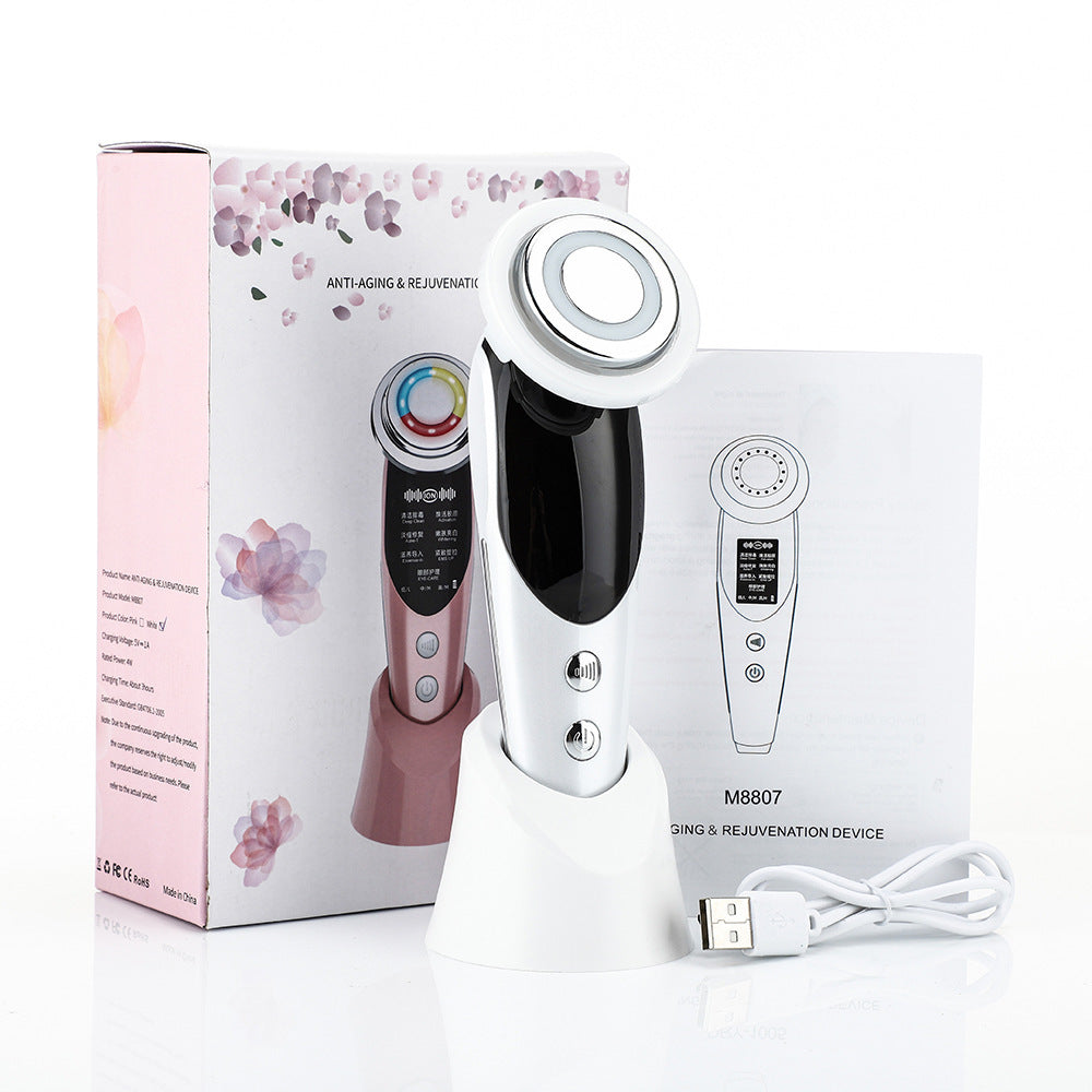 GlowPulse 7X - 7-in-1 EMS & LED Facial Toning Device